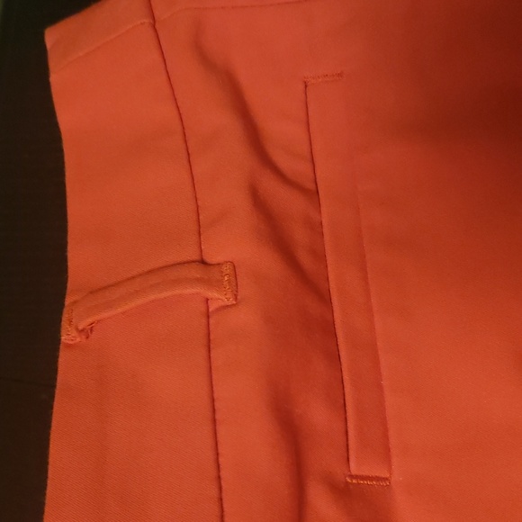 RW&CO Coral Colored Ankle Slim Pant - Picture 5 of 8